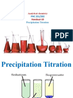 10 Precipitation Titration