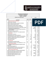 Presupuesto Referencial