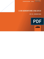 2014 KTM Adventure 1190 Engine Manual