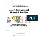 Unit 4 Instructional Materials Booklet