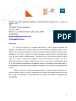 Gavrila y de Santo - Hacia El Empoderamiento Como Propuesta Afirmativa. El Doble Caso de Natalia Gaitán