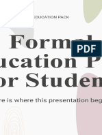 Formal Education Pack For Students XL by Slidesgo