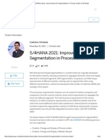 S - 4HANA 2021 - Improvements For Segmentation in Process Orders - SAP Blogs