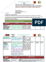 Experiencia de Aprendizaje 0 - 3° - 4°