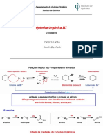 Oxidações de álcoois em química orgânica