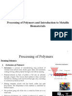 Processing of Polymers