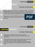 Materi 05-Ruang Personal & Teritorialitas