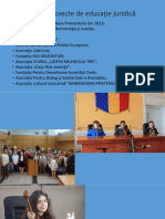Proiecte de Educatie Juridica 2013-2016