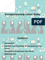 Entrepreneurship Career Study
