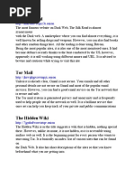 Darknet Dictionary | PDF | Tor (Anonymity Network) | Bitcoin