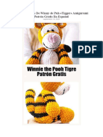 Tigger Amigurumi Patrón Gratis