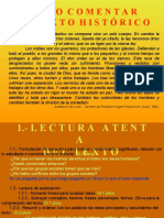 03.-El Comentario de Un Texto Histórico