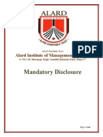 Mandatory Discloser AIMS 9-4-2021 Final