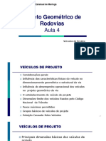 UEM - Veículos de projeto rodoviário e limites do Código de Trânsito