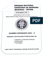 Untrm Examen Ordinario 2022 II 2do Día