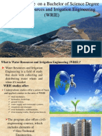 Water Resources and Irrigation Engineering (WRIE)