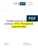 TP 2 Principes de Programmation