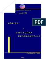Séries e Equações Diferenciais 