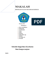 Makalah Akk KLP 2 Bagian 1 (Proses Adaministrasi DLM Organisasi Kesmas