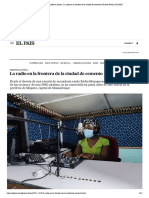JP - RubenTovar - Lectura - Desarrollo en África - La Radio en La Frontera de La Ciudad de Cemento - Planeta Futuro - EL PAÍS