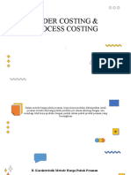 Order Costing Dan Process Costing