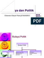 Presentasi Sosiologi Budaya - Budaya Dan Politik - Octaviano - (S702202007) )