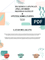 Praktek Kerja Lapangan (PKL) Hybrid Puskesmas Satelit & Apotek Kimia Farma