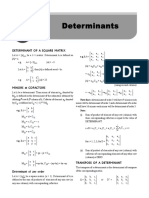 Chapter-01 - Determinants - Determinants (Module)