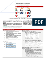 General Chemistry 1 Reviewer M1