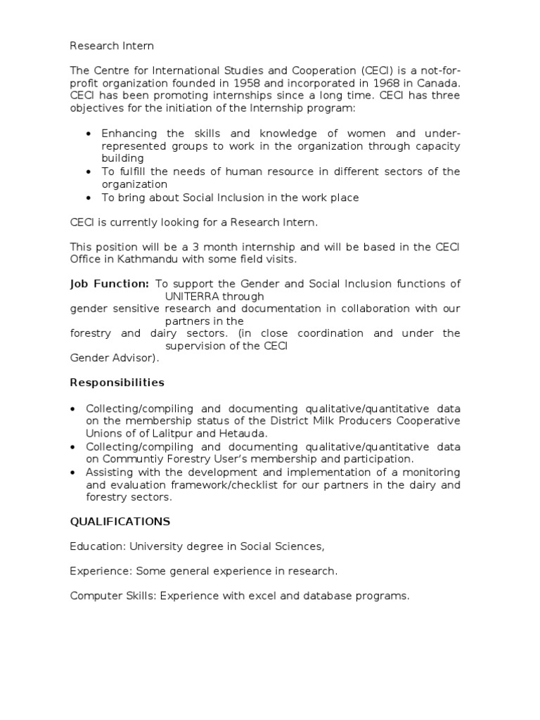 Research Inter - Gender | PDF
