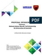 Proposal Sponsorship-Beasiswa Australia
