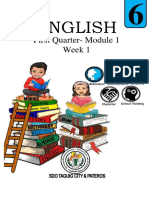 English 6 Q1 M1 Week 1 SY 2021 2022 Revised