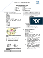 UJIAN SEMESTER 1 Bio 11 2022 IGCSE