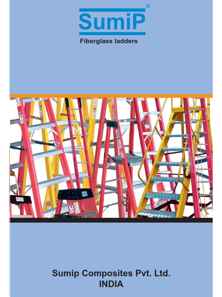 Sumip Fiberglass Ladders | PDF | Ladder | Metals