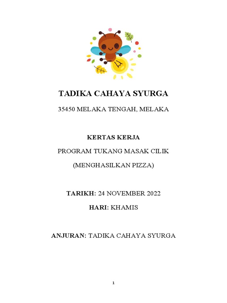 Kertas Kerja Subjek Matematik Kanak-Kanak Taska/tadika | PDF