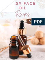Easy Face Oil Recipes