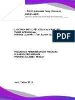 Laporan Hasil Pelaksanaan RKL-RPL: PT. ASDP Indonesia Ferry (Persero) Cabang Luwuk