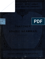 Thacher - Arabic Grammar