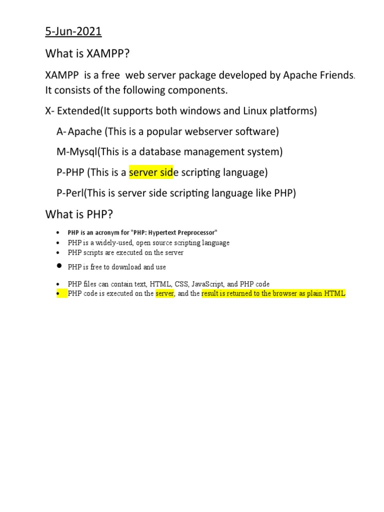 Php basics 2020 pdf networking internet web
