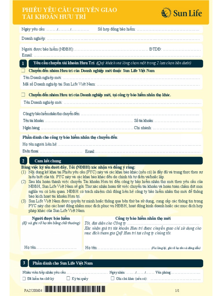Chuyen Giao Tai Khoan | PDF