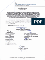 HLURB BR-2018-976 - Ratifying To Extend Escrow Servicing To Accredited Banks