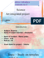 Science Art Integrated Project