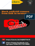 Hack Camera From Grabcam Tool in Termux English (By Noob Hackers)