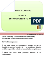 HVAC-Services VI (AR-310B) Lecture 3 Introduction to HVAC