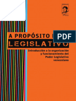 A PROPaSITO DE LO LEGISLATIVO. WEB