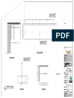 Elevation Section: Dia 10.Mm Galvanized Steel Screw With Fisher For Fixation