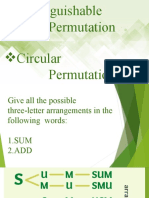 Permutations with Repetition (Distinguishable Permutation