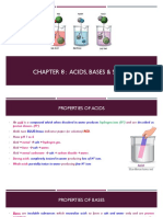 Chapter 8 - Acids, Bases and Salts