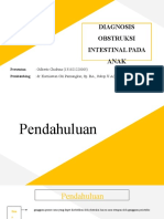 Diagnosis Obstruksi Intestinal Pada Anak (Gio)