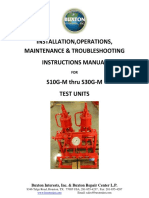 Buxton-IOM TEST PUMP S10G-M THRU S30G-M TestUnits IOM rvB1 2